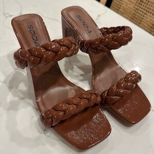 Soda Slip on Braided Sandals